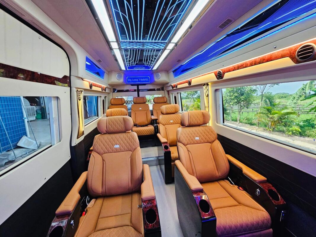 Xe Limousine Hạ Long - Nội Bài chất lượng tốt nhất 3 mo rong pham vi don khach khu vuc ha noi 3