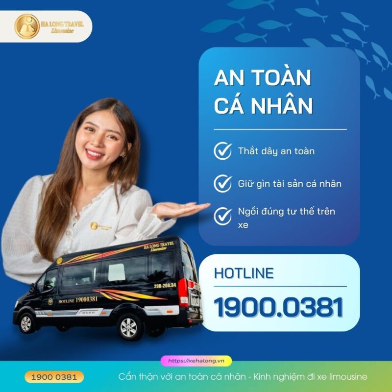 Kinh nghiệm đi xe limousine Hà Nội Hạ Long cho lần đầu tiên 7 Cẩn thận với an toàn cá nhân - Kinh nghiệm đi xe limousine
