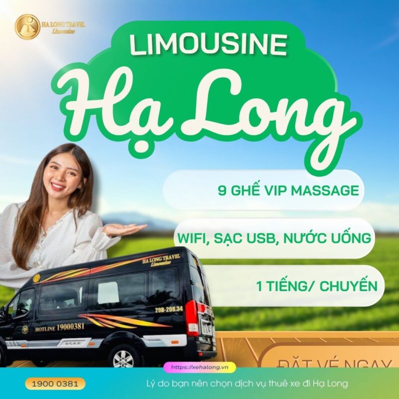 Dịch vụ thuê xe đi Hạ Long: Bảng giá & Kinh nghiệm đặt xe 4 Lý do bạn nên chọn dịch vụ thuê xe đi Hạ Long