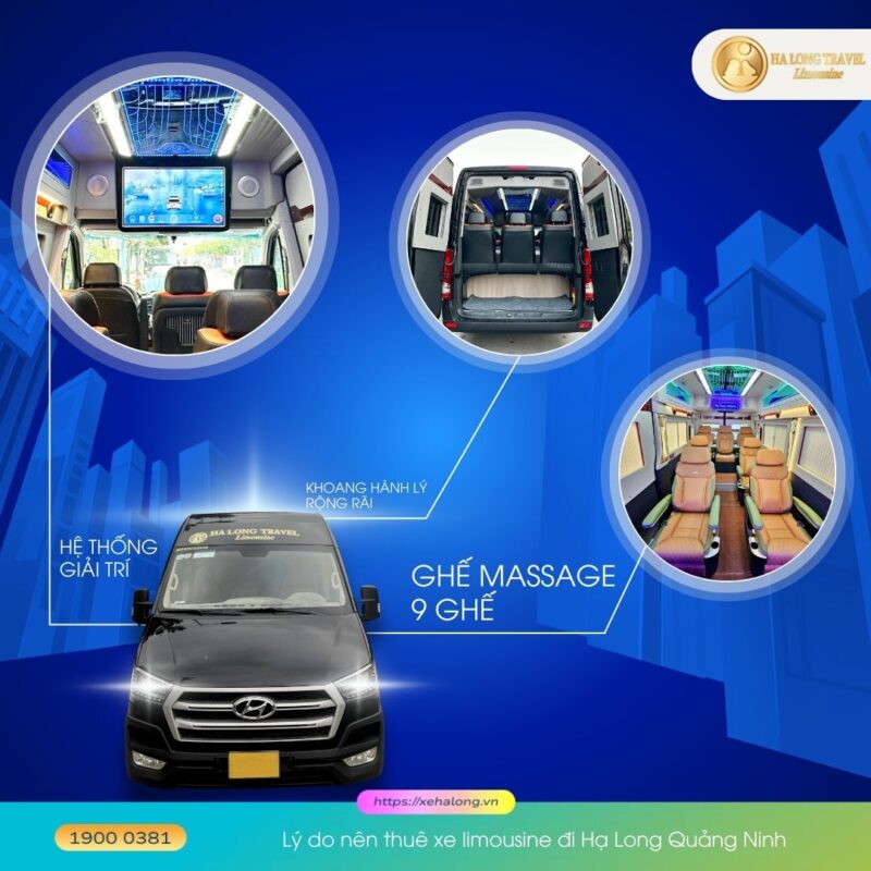 Thuê xe limousine đi Hạ Long Quảng Ninh – Xe sang, dịch vụ cao cấp 2 Lý do nên thuê xe limousine đi Hạ Long Quảng Ninh