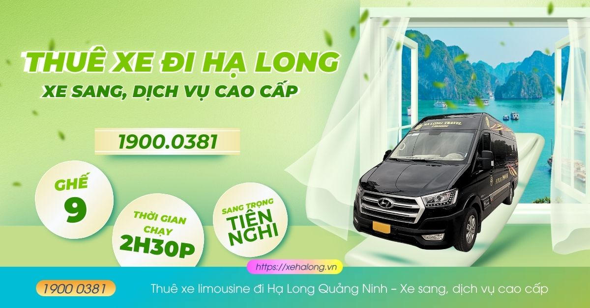 Thuê xe limousine đi Hạ Long Quảng Ninh – Xe sang, dịch vụ cao cấp 1 Thuê xe limousine đi Hạ Long Quảng Ninh