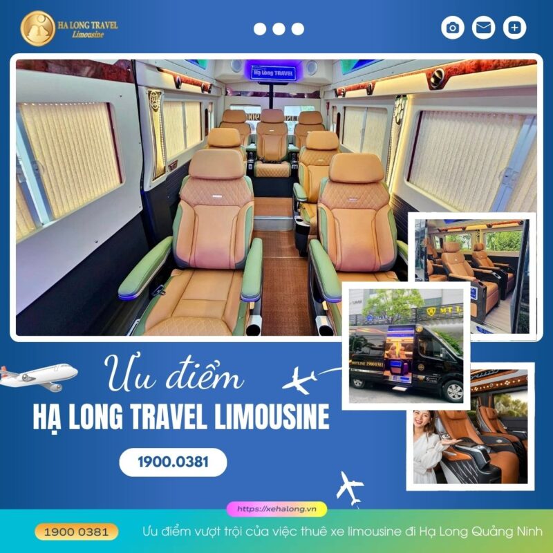 Thuê xe limousine đi Hạ Long Quảng Ninh – Xe sang, dịch vụ cao cấp 5 Ưu điểm vượt trội của việc thuê xe limousine đi Hạ Long Quảng Ninh